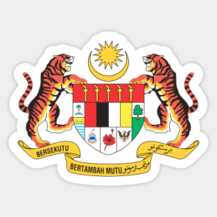 Coat of arms of Malaysia Sticker